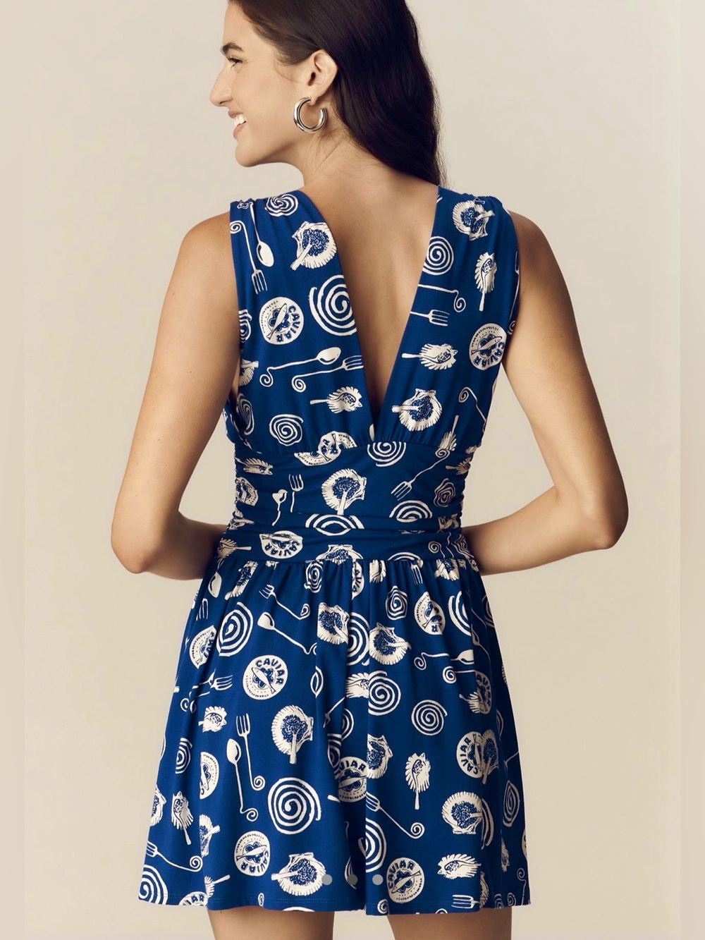 NWT Lisa Says Gah Mila Mini Dress Caviar Blue , brand new - Picture 16 of 16